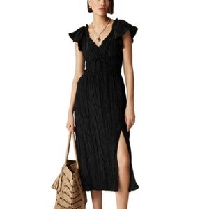 J CREW BALCK PALERMO DRESS- XS TALL NWT